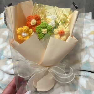 Handmade Crochet Flower Bouquet